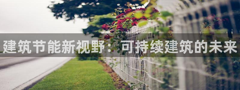 e尊国际客户端：建筑节能新视野：可持续建筑的未来