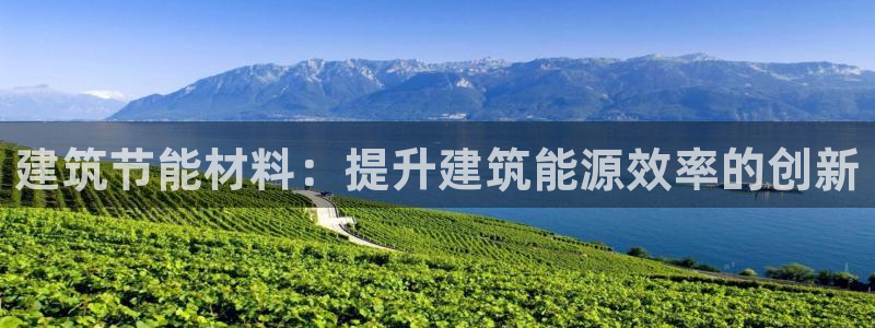 e尊国际是个黑网：建筑节能材料：提升建筑能源效率的创新