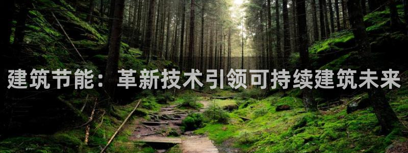 e尊国际-e尊国际官网：建筑节能：革新技术引领可持续建筑未来