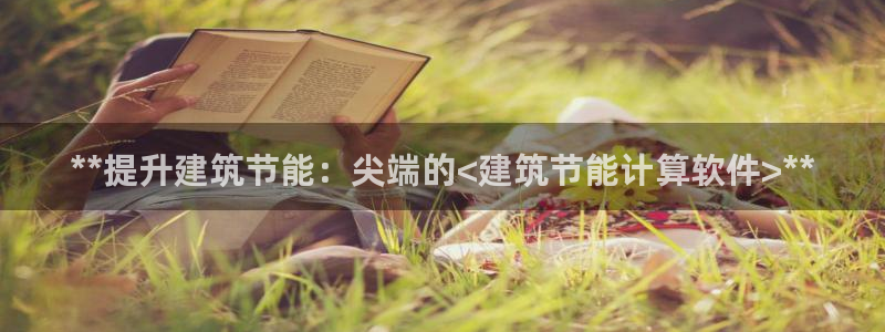e尊国际娱乐官网下载：**提升建筑节能：尖端的<建筑节能计算软件>**