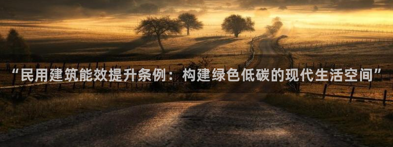 E尊国际：“民用建筑能效提升条例：构建绿色低碳的现代生活空间”