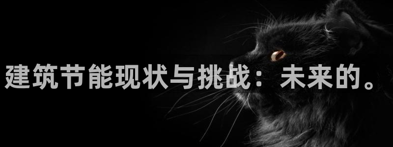 e尊国际娱乐官网下载：建筑节能现状与挑战：未来的。