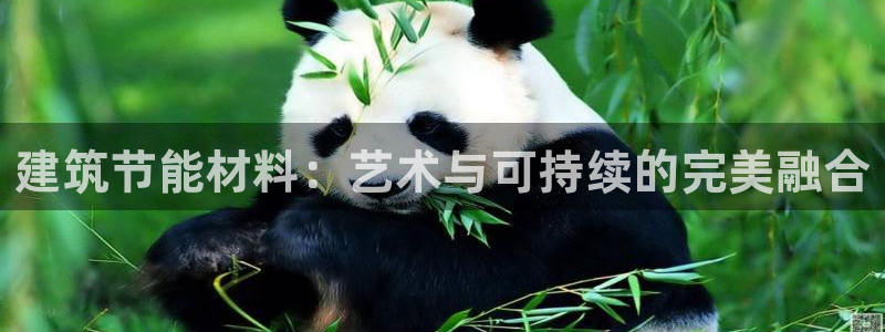 e尊国际客户端：建筑节能材料：艺术与可持续的完美融合